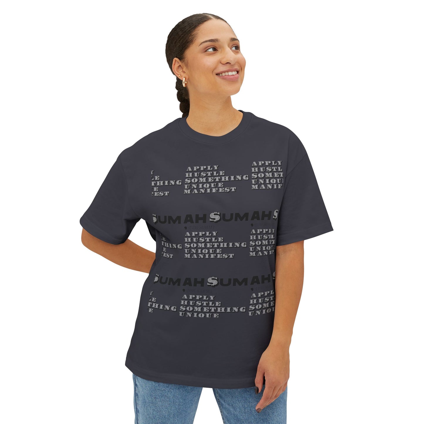 Trendy Statement T-Shirt, Casual Oversized Tee, Gift for Him/Her, Everyday Wear, Fashionable Street Style, Unique Graphic Tee